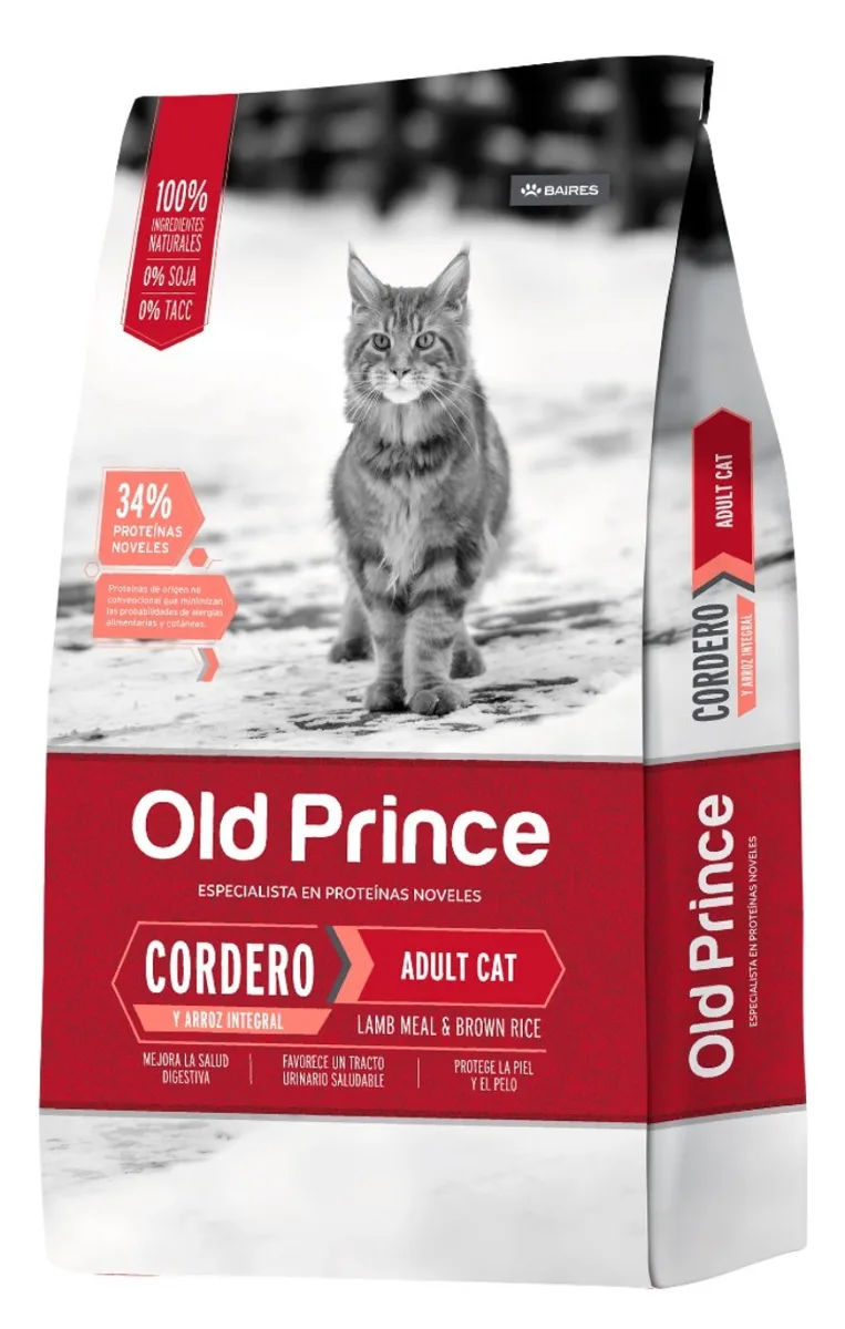 Old Prince Prote?nas Noveles Adult Cat (Cordero y Arroz)