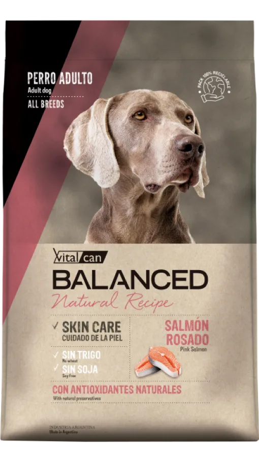 Vital Can Balanced Natural Recipe Salmón Rosado