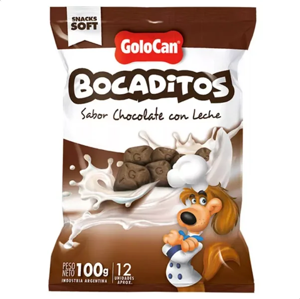 GoloCan Bocaditos Finos Chocolate x 2 unidades