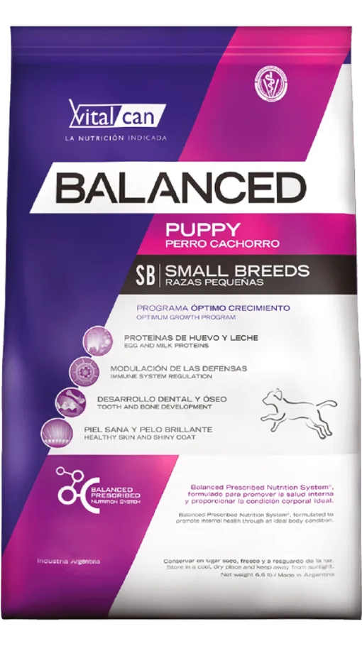 VitalCan Balanced Perro Cachorro Raza Pequeña