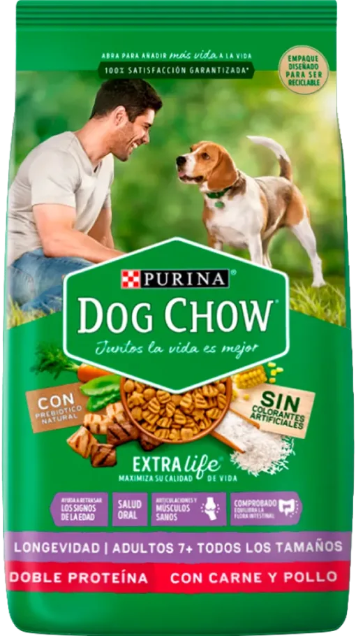 Purina Dog Chow Longevidad Adultos 7+