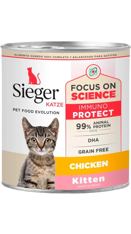 Sieger Lata Gatito sabor Pollo