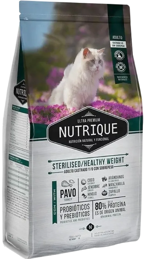 Nutrique Young Adult Cat Sterilised Healthy Weight