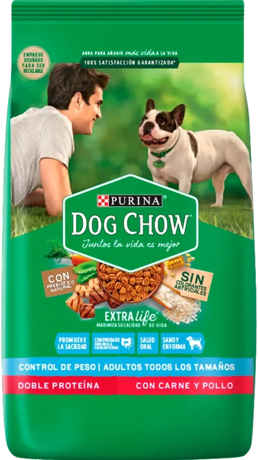 Purina Dog Chow Adultos Minis y Pequeños (Con Colorante)