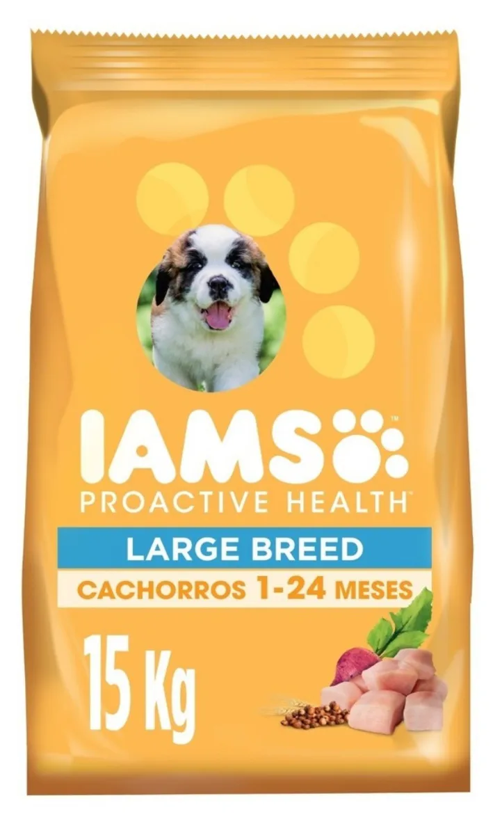 Iams Perro Cachorro Razas Grandes sabor Pollo