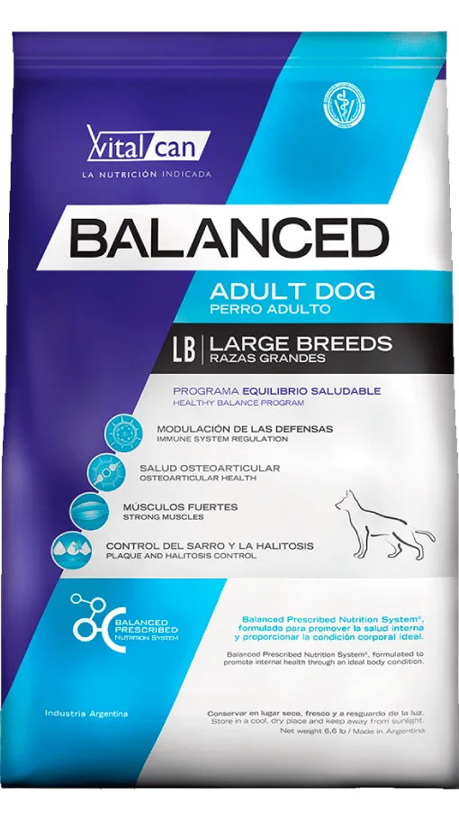 VitalCan Balanced Perro Adulto Raza Grande