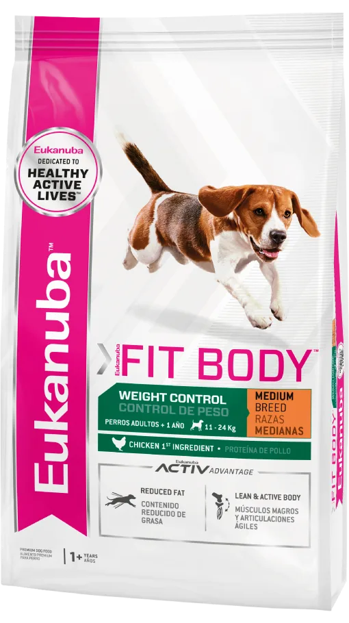 Eukanuba Fit Body Weight Control Medium Breed